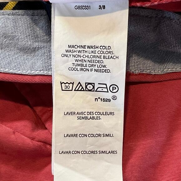 Polo Ralph Lauren men’s size 33 Stretch Classic Fit Polo Chinos. Red, easy care - Picture 7 of 9